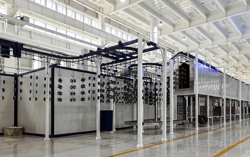 HỆ THỐNG DÂY CHUYỀN SƠN TĨNH ĐIỆN TỰ ĐỘNG